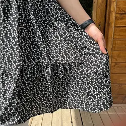 پیراهن نخی مدل گلریز