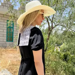 پیراهن بلند مدل چهارخانه کد 0132