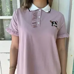 پیراهن لانگ طرح سگ مهربون