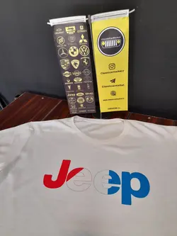 تی شرت طرح جیپ کد T171