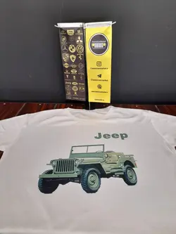 تی شرت طرح جیپ ویلیزکد T211