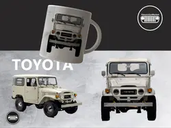 لیوان طرح تویوتا کد 111