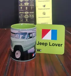 لیوان طرح جیپ آهو کد 123