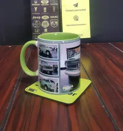 لیوان طرح جیپ آهو کد 123