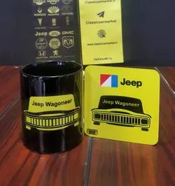 لیوان طرح جیپ واگنر کد 122