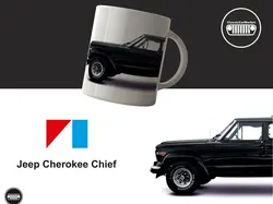 لیوان طرح جیپ چروکی چیف کد106