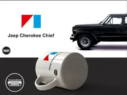 لیوان طرح جیپ چروکی چیف کد106