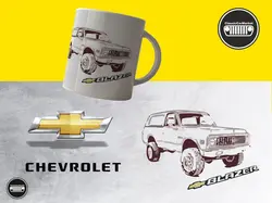 لیوان طرح شورلت بلیزر کد 109