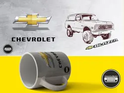 لیوان طرح شورلت بلیزر کد 109