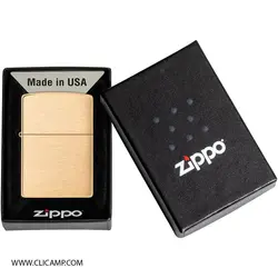 فندک زیپو / ZIPPO - مدل 204B / طلایی - فروشگاه کلیکمپ