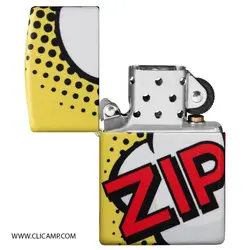 فندک زیپو / ZIPPO - مدل 49533 / زرد - فروشگاه کلیکمپ