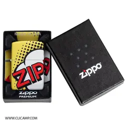 فندک زیپو / ZIPPO - مدل 49533 / زرد - فروشگاه کلیکمپ
