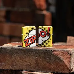 فندک زیپو / ZIPPO - مدل 49533 / زرد - فروشگاه کلیکمپ