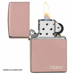 فندک زیپو / ZIPPO - مدل 49190ZL / رزگلد - فروشگاه کلیکمپ