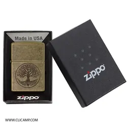 فندک زیپو / ZIPPO - مدل 29149 / طلایی - فروشگاه کلیکمپ