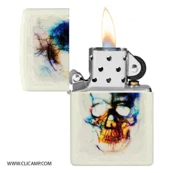 فندک زیپو / ZIPPO - مدل 48563 / شب تاب - فروشگاه کلیکمپ