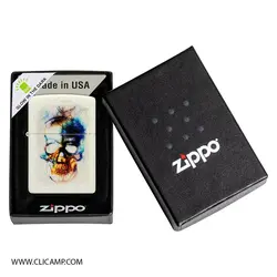 فندک زیپو / ZIPPO - مدل 48563 / شب تاب - فروشگاه کلیکمپ