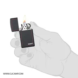 فندک زیپو / ZIPPO - مدل 1618ZB / مشکی - فروشگاه کلیکمپ