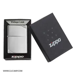 فندک زیپو / ZIPPO - مدل 260 / کروم - فروشگاه کلیکمپ
