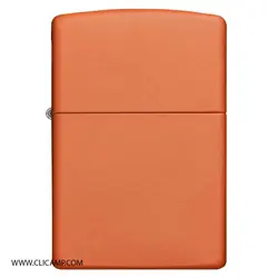 فندک زیپو / ZIPPO - مدل 231 / نارنجی - فروشگاه کلیکمپ