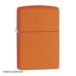 فندک زیپو / ZIPPO - مدل 231 / نارنجی - فروشگاه کلیکمپ