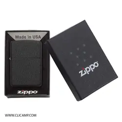 فندک زیپو / ZIPPO - مدل 236 / آسفالتی - فروشگاه کلیکمپ