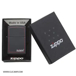 فندک زیپو / ZIPPO - مدل 218ZB / مشکی - فروشگاه کلیکمپ