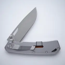 چاقو ضامن دار دکتلون / Solognac - مدل 85 Hunter Knife V2 - فروشگاه کلیکمپ