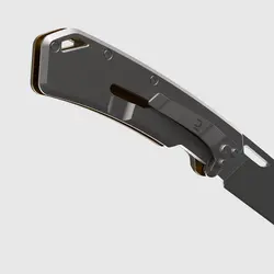 چاقو ضامن دار دکتلون / Solognac - مدل 85 Hunter Knife V2 - فروشگاه کلیکمپ