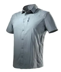 پیراهن اسپرت کچوا / QUECHUA - مدل Arpenaz 500 / طوسی - فروشگاه کلیکمپ
