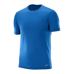 تیشرت آستین کوتاه سالامون / SALOMON - مدل EXPLORE SS / آبی - فروشگاه کلیکمپ
