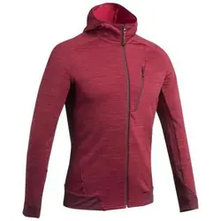 سویشرت کچوا / QUECHUA - مدل MH 900 / زرشکی - فروشگاه کلیکمپ