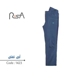 شلوار کوهنوردی ریسا / RISA - مدل سارو 1423 / آبی نفتی - فروشگاه کلیکمپ