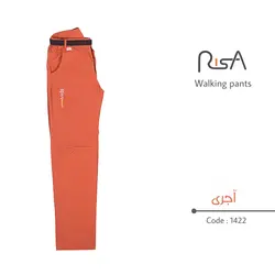شلوار کوهنوردی ریسا / RISA - مدل واکینگ 1422 / آجری - فروشگاه کلیکمپ
