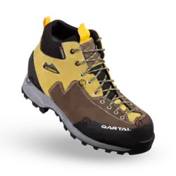 کفش کوهنوردی قارتال / QARTAL - مدل کمچی / زرد - فروشگاه کلیکمپ