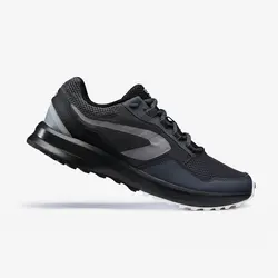 کفش رانینگ دکتلون / Kalenji - مدل RUN ACTIVE GRIP / مشکی - فروشگاه کلیکمپ