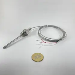 سنسور RTD-PT100 شیلدار 10 سانتیمتری سوکت دار فرادیس