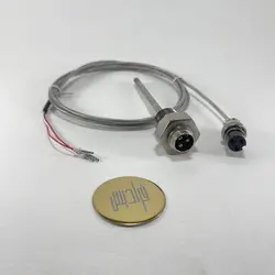 سنسور RTD-PT100 شیلدار 10 سانتیمتری سوکت دار فرادیس