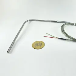 ترموکوپل Type K دارای ساپورت 30 سانتیمتر L شکل فرادیس