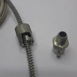 ترموکوپل تیپ k قطعه چاکدار پیچی - گروه صنعتی کوپل