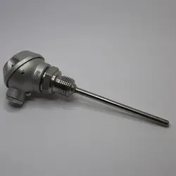 سنسور RTD-PT100 هدمونت Type C غلاف 10 سانتی متر چینی - گروه صنعتی کوپل