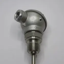 سنسور RTD-PT100 هدمونت Type C غلاف 10 سانتی متر چینی - گروه صنعتی کوپل