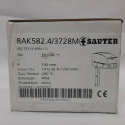 ترموستات Sauter  فابریک سوئیس مدل RAK82.4/3728M