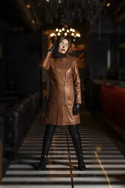 اورکت چرم زنانه مدل Karly