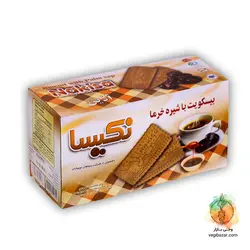 بیسکویت شیره‌ی خرما (بزرگ) - نکیسا