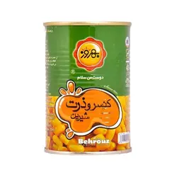 کنسرو ذرت شيرين بهروز 380 گرمي