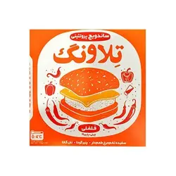 ساندويچ سفيده تخم مرغ فلفلي 170 گرمي