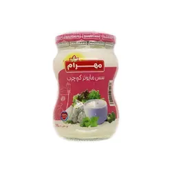 سس مايونز کم چرب مهرام 265 گرمي شيشه اي