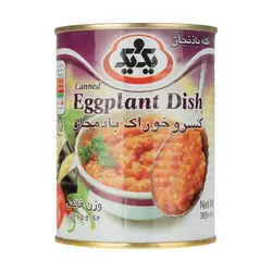 کنسرو خوراک بادمجان يک و يک 365 گرمي