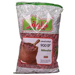 لوبيا قرمز کپسولي نيلوفر 900 گرمي